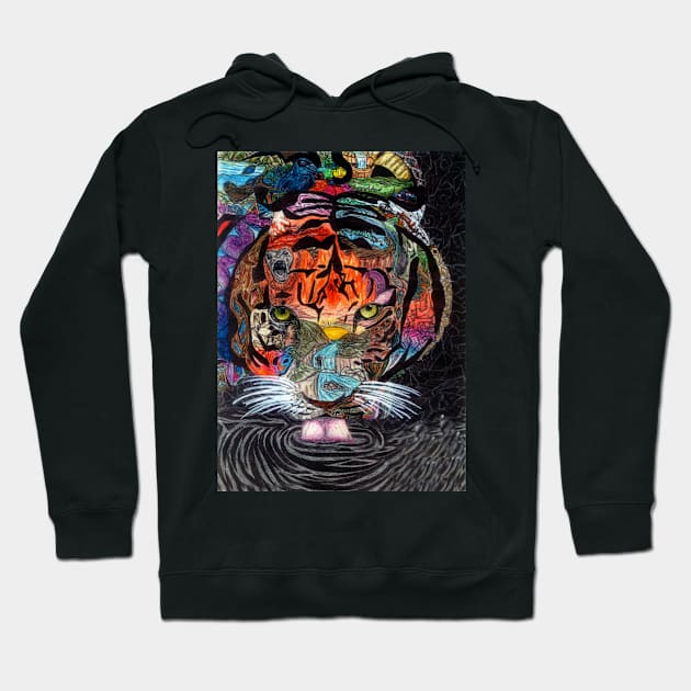 Tiger 1 Hoodie by Mr. Leon Artwork